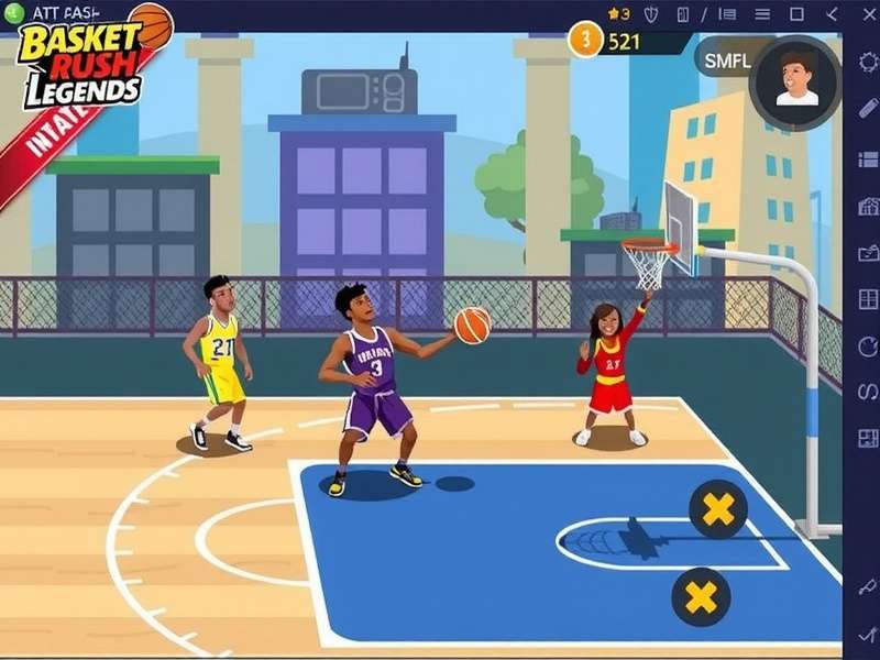 Basket Rush Legends Indian player statistics