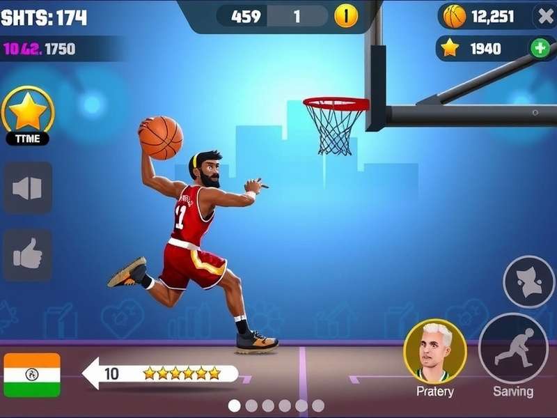 Basket Rush Legends gameplay screenshot